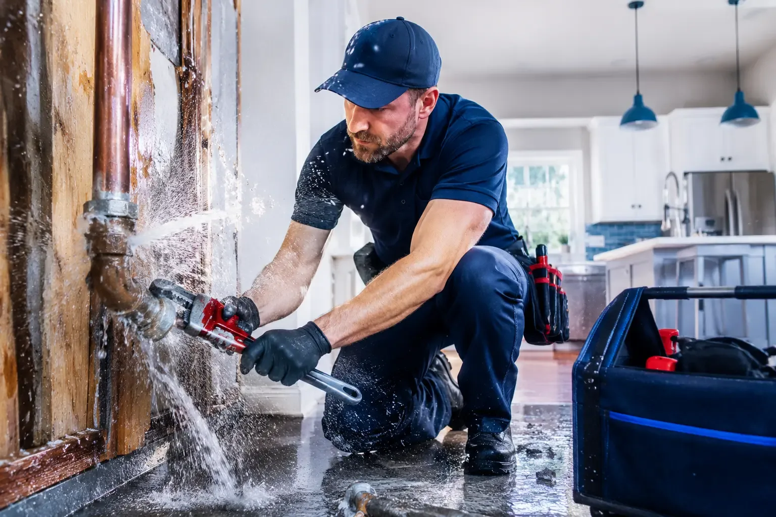 Local emergency pipe repair professionals in Rossville, KS
